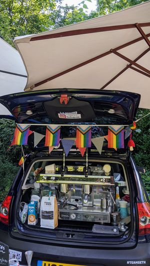  at New Dawn Vegan Coffee Shop in Borrowdale