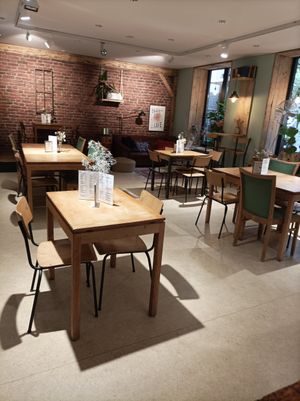 Innenbereich at [why not] Café in Hamburg