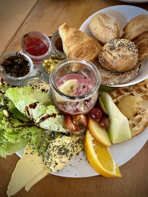   at [why not] Café in Hamburg