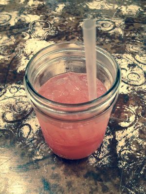 Watermelon Jalapeno Lemonade  at Pomegranate Cafe in Phoenix
