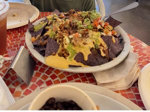 Nachos: divine! at Pomegranate Cafe in Phoenix