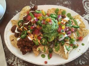 Gila Monster Nachos at Pomegranate Cafe in Phoenix