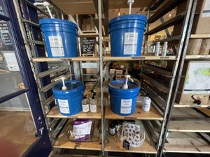 Refill station  at Pomegranate Cafe in Phoenix