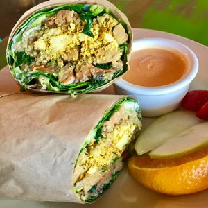 Sunshine Wrap at Pomegranate Cafe in Phoenix