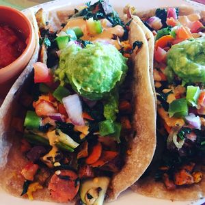 Wild Western tacos - delish! at Pomegranate Cafe in Phoenix