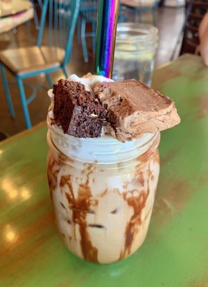 Cherry mocha at Pomegranate Cafe in Phoenix