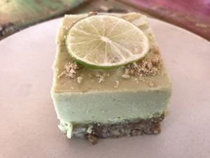 Raw key lime  at Pomegranate Cafe in Phoenix