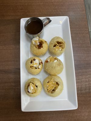 Chaat at Sahil Street Food in Bakewell