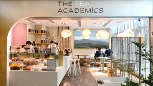 Shop front at The Tea Academics 茶研 in Hong Kong Island