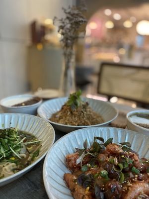 The spread at The Tea Academics 茶研 in Hong Kong Island