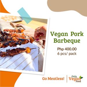 Vegan Pork Barbeque by Meatless Phil (frozen) at Only Vegan Food Cebu in Cebu