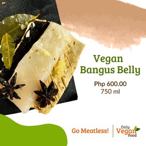 Vegan Bangus Belly by Meatless Phil (frozen) at Only Vegan Food Cebu in Cebu