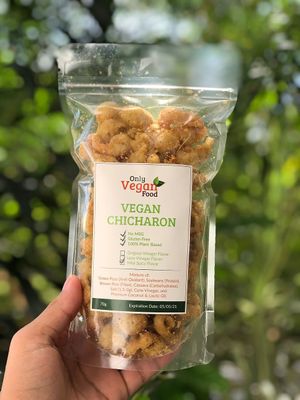 Vegan Chicharon (Mild Spicy) at Only Vegan Food Cebu in Cebu