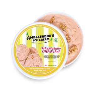 Strawberry Cheesecake (Half Gallon) at Only Vegan Food Cebu in Cebu