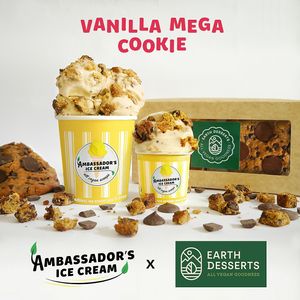 Vanilla Mega Cookie (Pint and Cup sizes) at Only Vegan Food Cebu in Cebu
