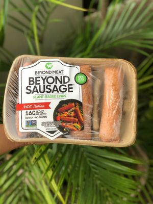 Beyond Meat's Beyond Sausage (Italian) at Only Vegan Food Cebu in Cebu