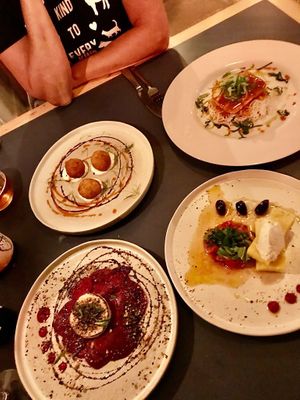 Delicious small plate menu  at Nelsons Wine Bar in Hebden Bridge