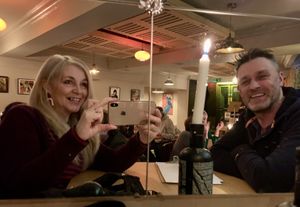   at Nelsons Wine Bar in Hebden Bridge