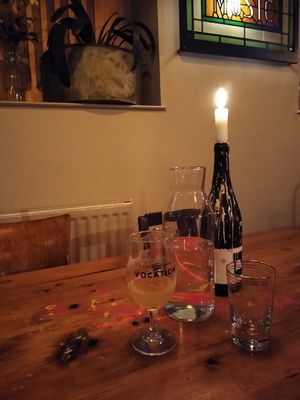  at Nelsons Wine Bar in Hebden Bridge