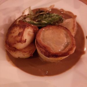 Rag pudding at Nelsons Wine Bar in Hebden Bridge