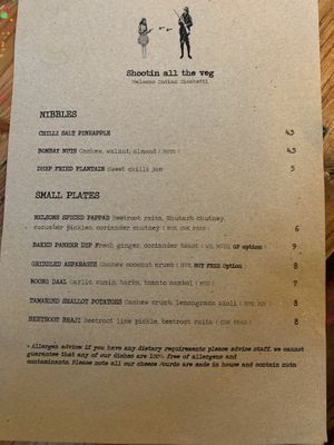 Menu as of 25/05/24   at Nelsons Wine Bar in Hebden Bridge