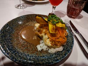 One vegan dish at Roselily at Roselily in South Bend