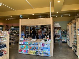 Inside at Rhubarb Rhubarb Organics in Preston