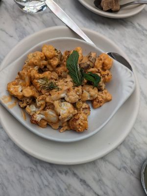 Charred cauliflower at True Food Kitchen  in Columbus