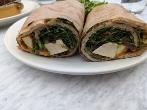 Mediterranean wrap at True Food Kitchen  in Columbus