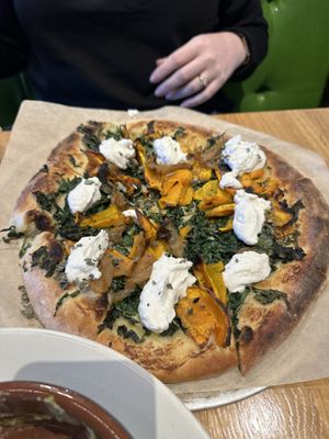 Squash, ricotta, kale   at True Food Kitchen  in Columbus