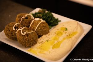 Falafel at We Exist in Brussels