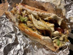 Pita  at Doner Dudes in Amsterdam