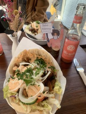 veganer kebab😍  at Rebels in Bamberg