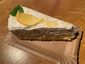Lemon curd cake - heavenly, 5 star cake   at Rebels in Bamberg