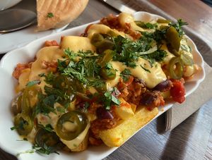 Chili cheese fries   at Rebels in Bamberg