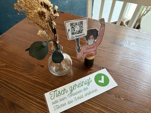 table  at Rebels in Bamberg