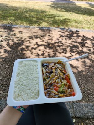 Pilzteller als Take-Away at Lung Fung in Neunkirchen