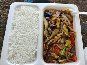 Pilzteller als Take-Away at Lung Fung in Neunkirchen