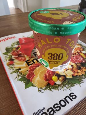 Vegan ice cream  at Hy-Vee in Lamoni