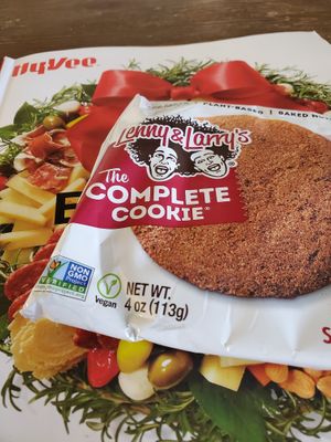 Vegan cookies at Hy-Vee in Lamoni