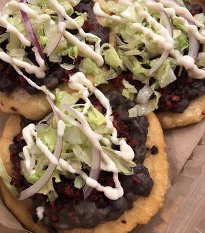 Sopes  at Corazon Contento PDC in Playa Del Carmen