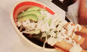 Flautas at Corazon Contento PDC in Playa Del Carmen