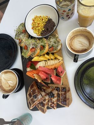 Breakfast Table  at Corazon Contento PDC in Playa Del Carmen