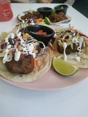 Baja tacos + street tacos at Corazon Contento PDC in Playa Del Carmen