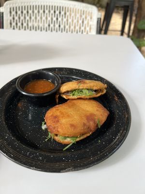 Gorditas  at Corazon Contento PDC in Playa Del Carmen