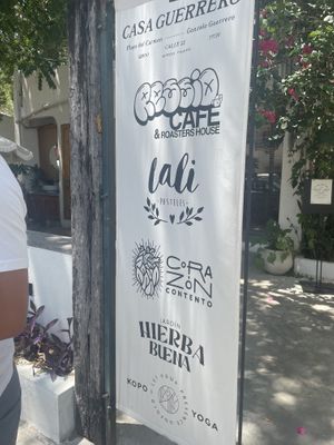 The courtyard   at Corazon Contento PDC in Playa Del Carmen