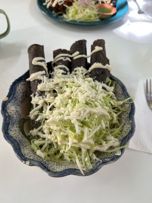 Flautas   at Corazon Contento PDC in Playa Del Carmen