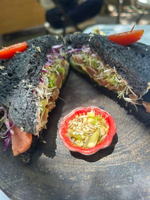 Sandwich de jamón   at Corazon Contento PDC in Playa Del Carmen