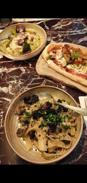 Pizza was not vegan btw at Vegitalian - Schoutenstraat in Utrecht