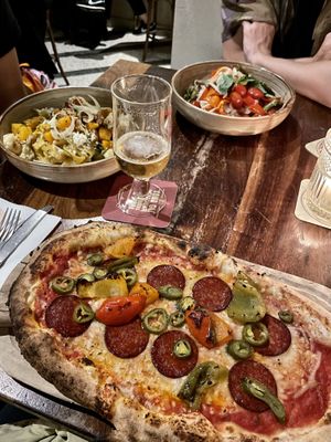 Tasty Peperoni Pizza (smaller size)    at Vegitalian - Schoutenstraat in Utrecht